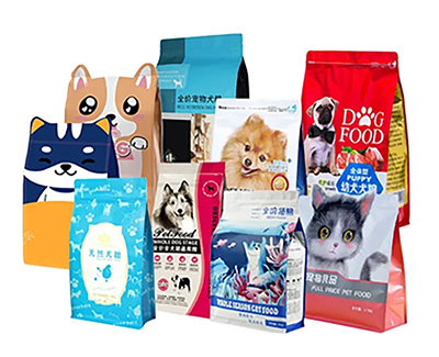 Упаковка из крафт-бумаги для кошачьего корма